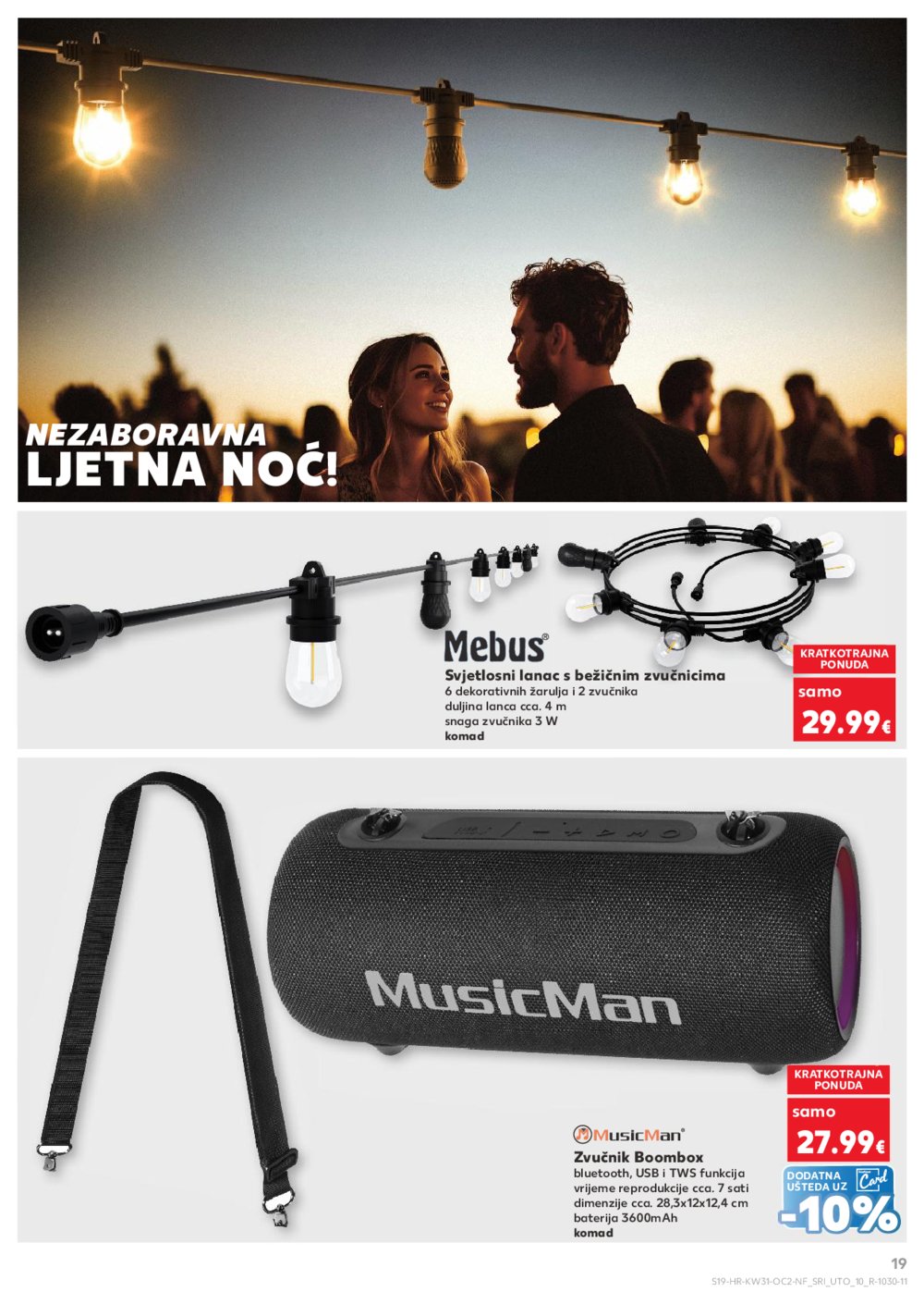 Kaufland katalog Neprehrambenih proizvoda 30.07.-04.08.2025. Odabrane poslovnice