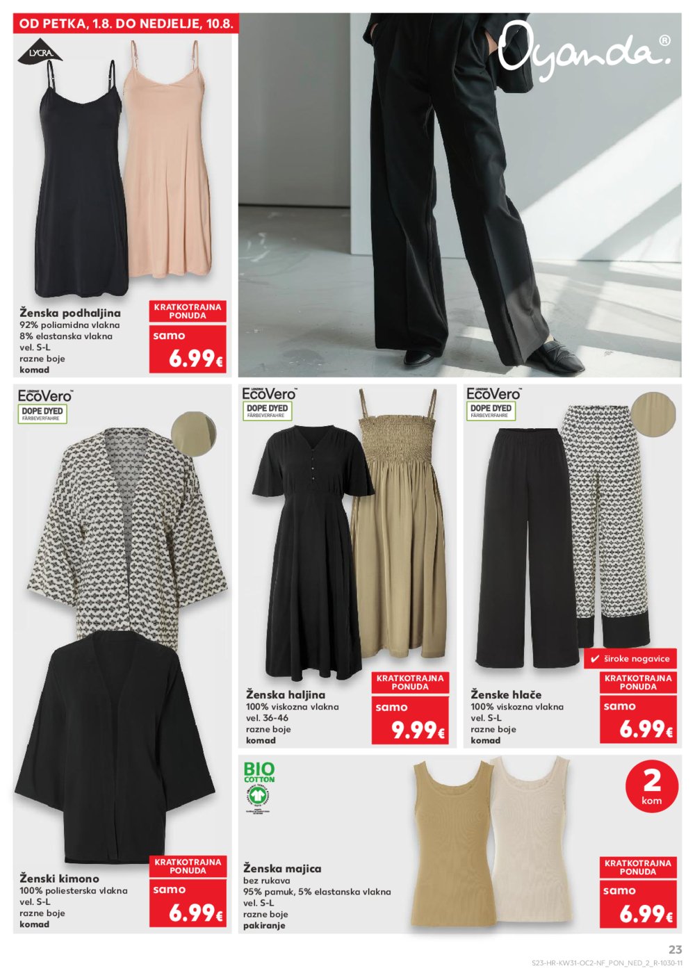 Kaufland katalog Neprehrambenih proizvoda 30.07.-04.08.2025. Odabrane poslovnice