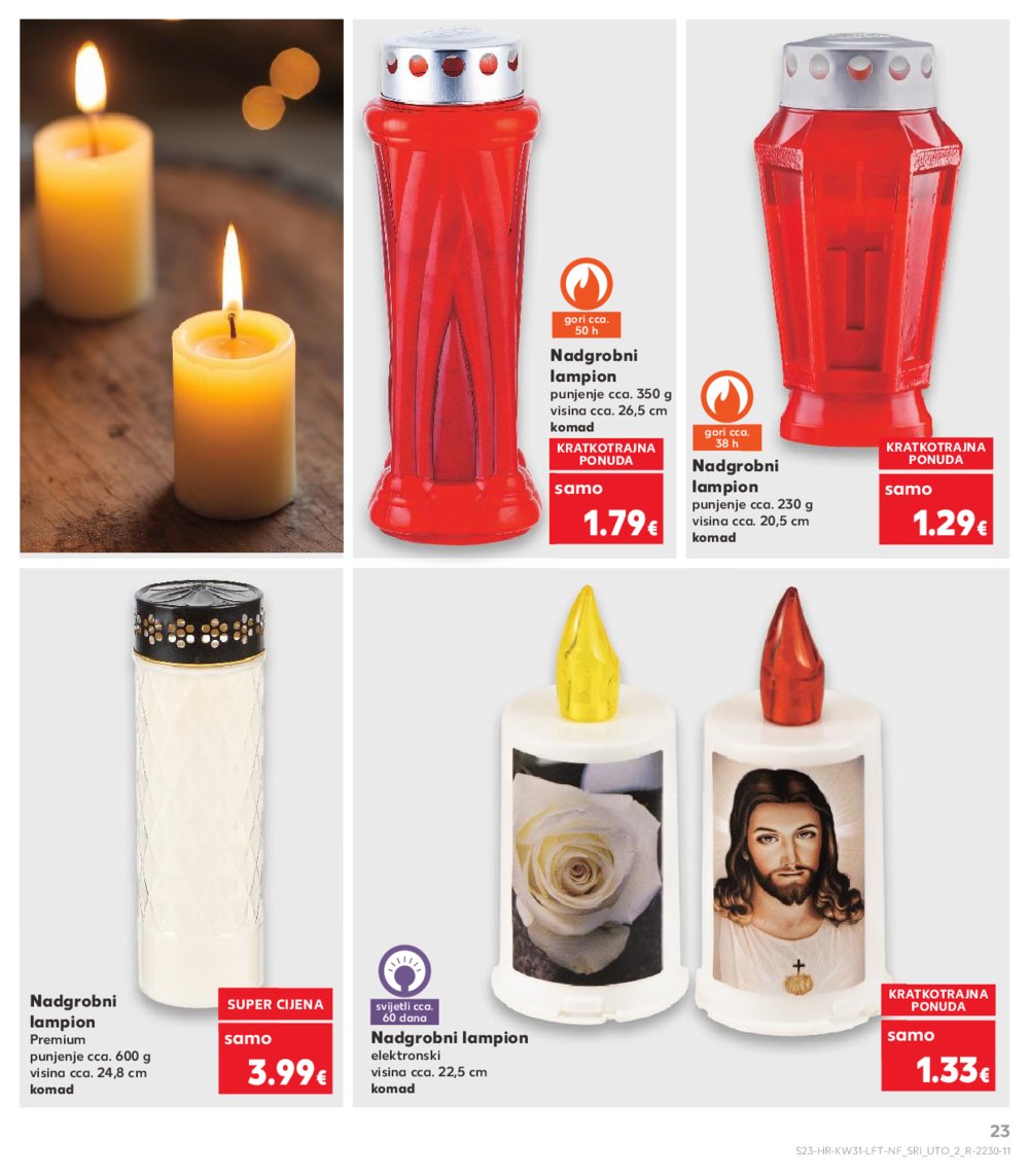 Kaufland katalog Prehrana 30.07.-04.08.2025. Ivanec