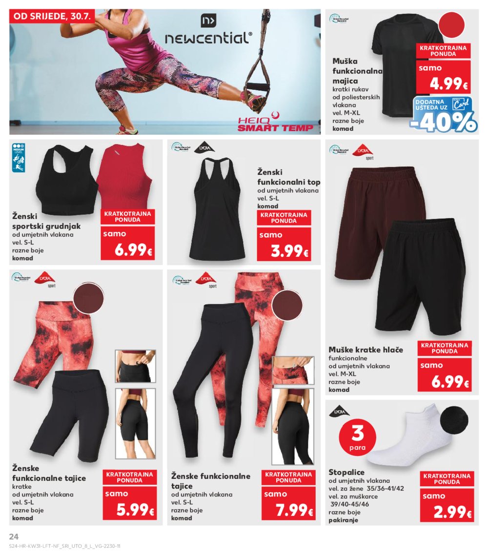 Kaufland katalog Prehrana 30.07.-04.08.2025. Ivanec