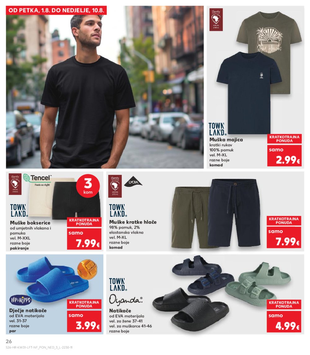 Kaufland katalog Prehrana 30.07.-04.08.2025. Ivanec