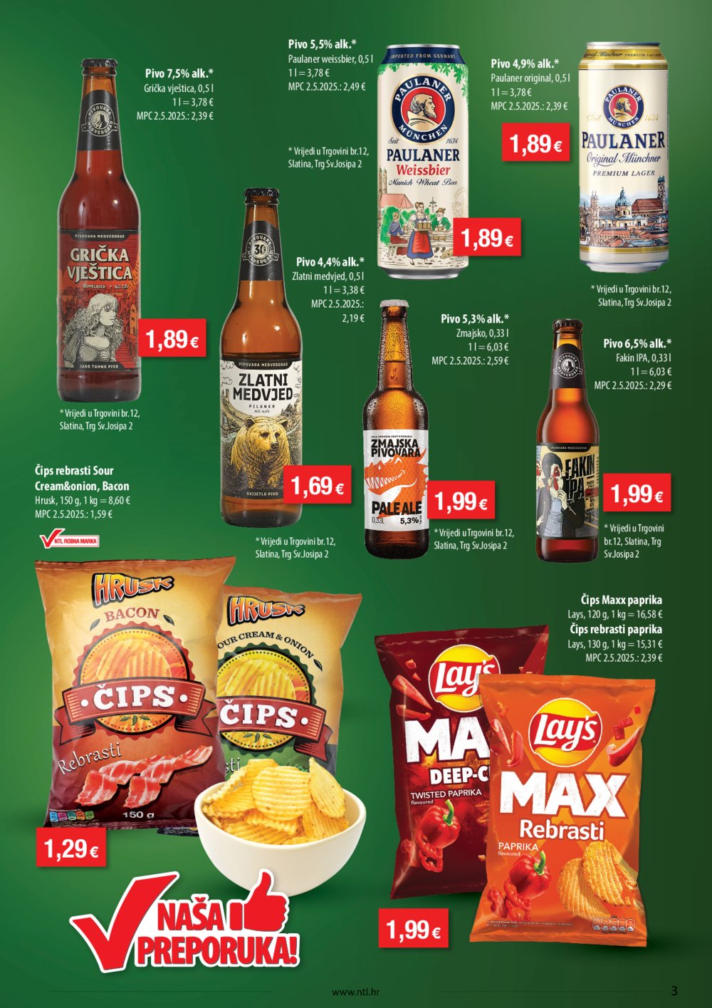 NTL katalog Akcija 30.07.-05.08.2025. Istok