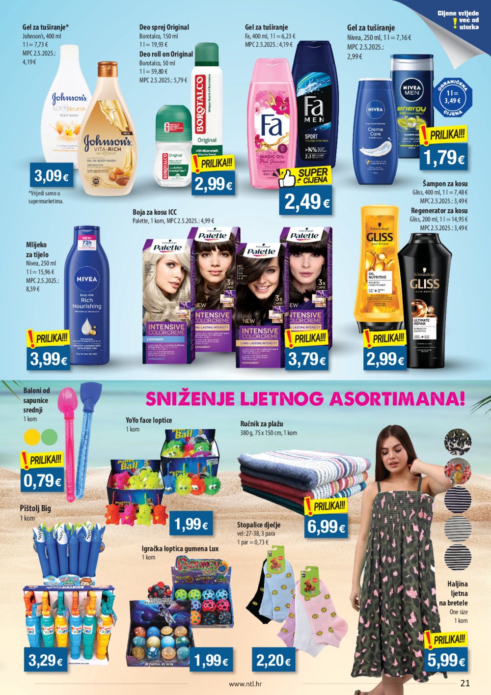 NTL katalog Akcija 30.07.-05.08.2025. Istok
