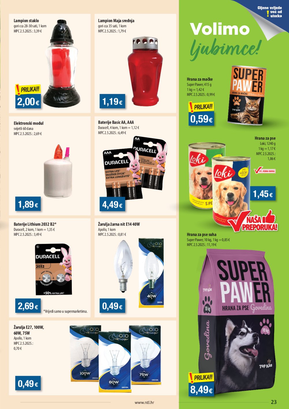 NTL katalog Akcija 30.07.-05.08.2025. Istok
