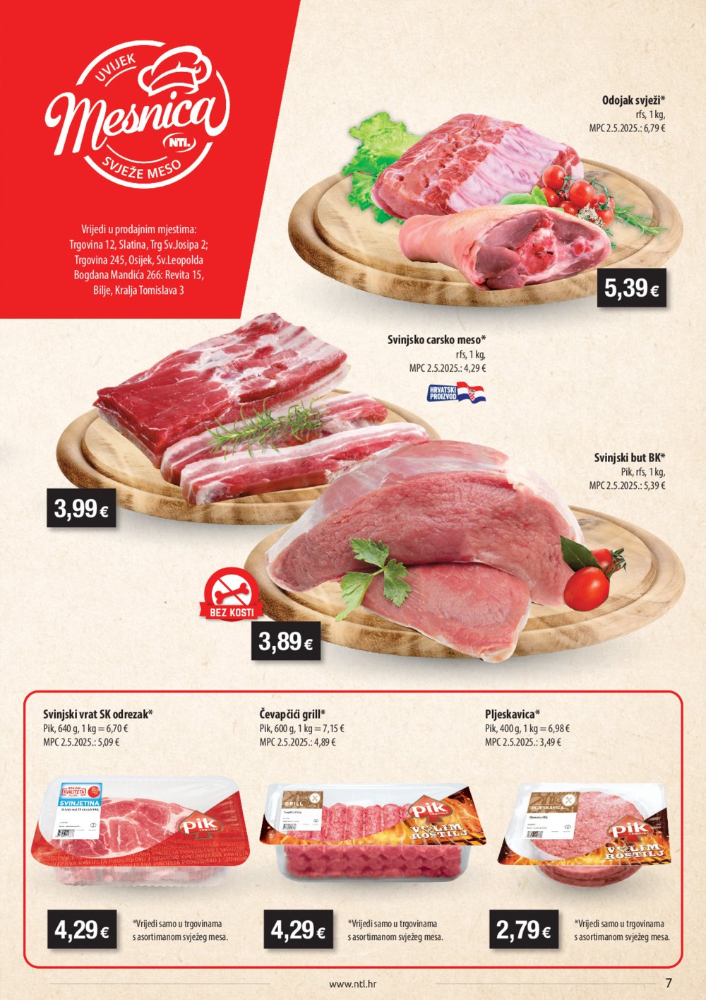 NTL katalog Akcija 30.07.-05.08.2025. Istok