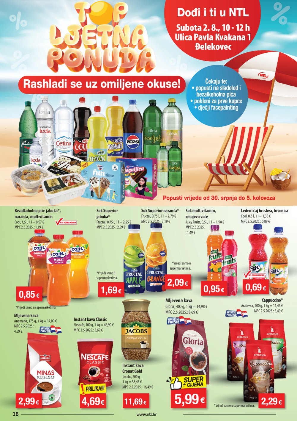 NTL katalog Akcija 30.07.-05.08.2025. Sjever