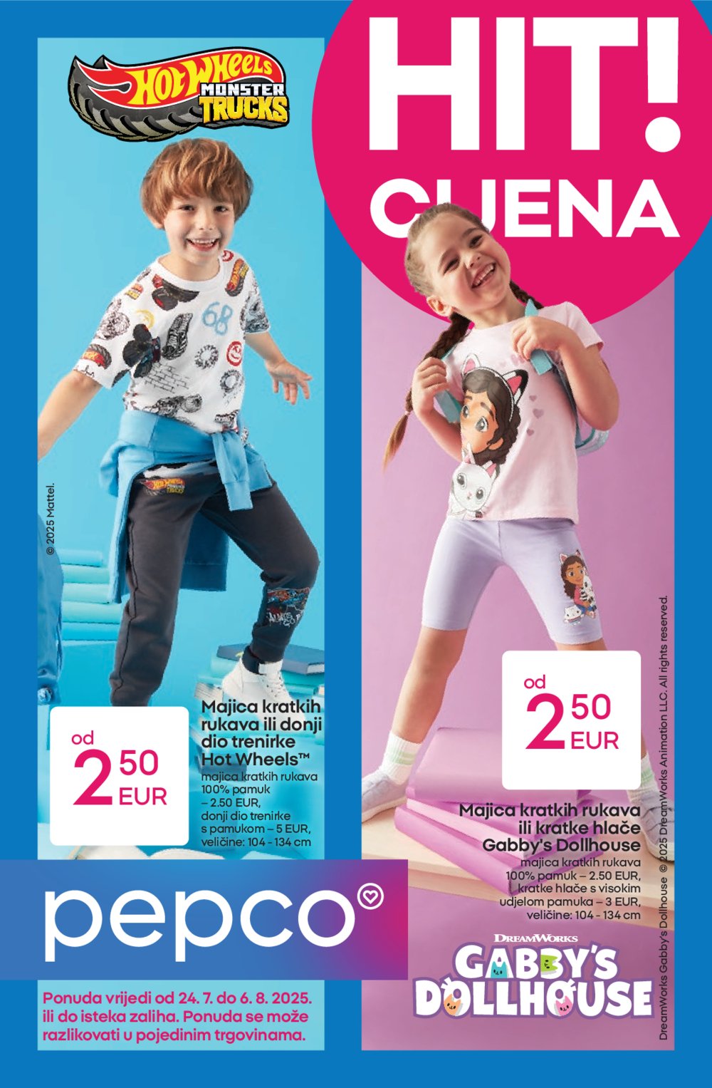 Pepco katalog Akcija 24.07. - 06.08.2025.