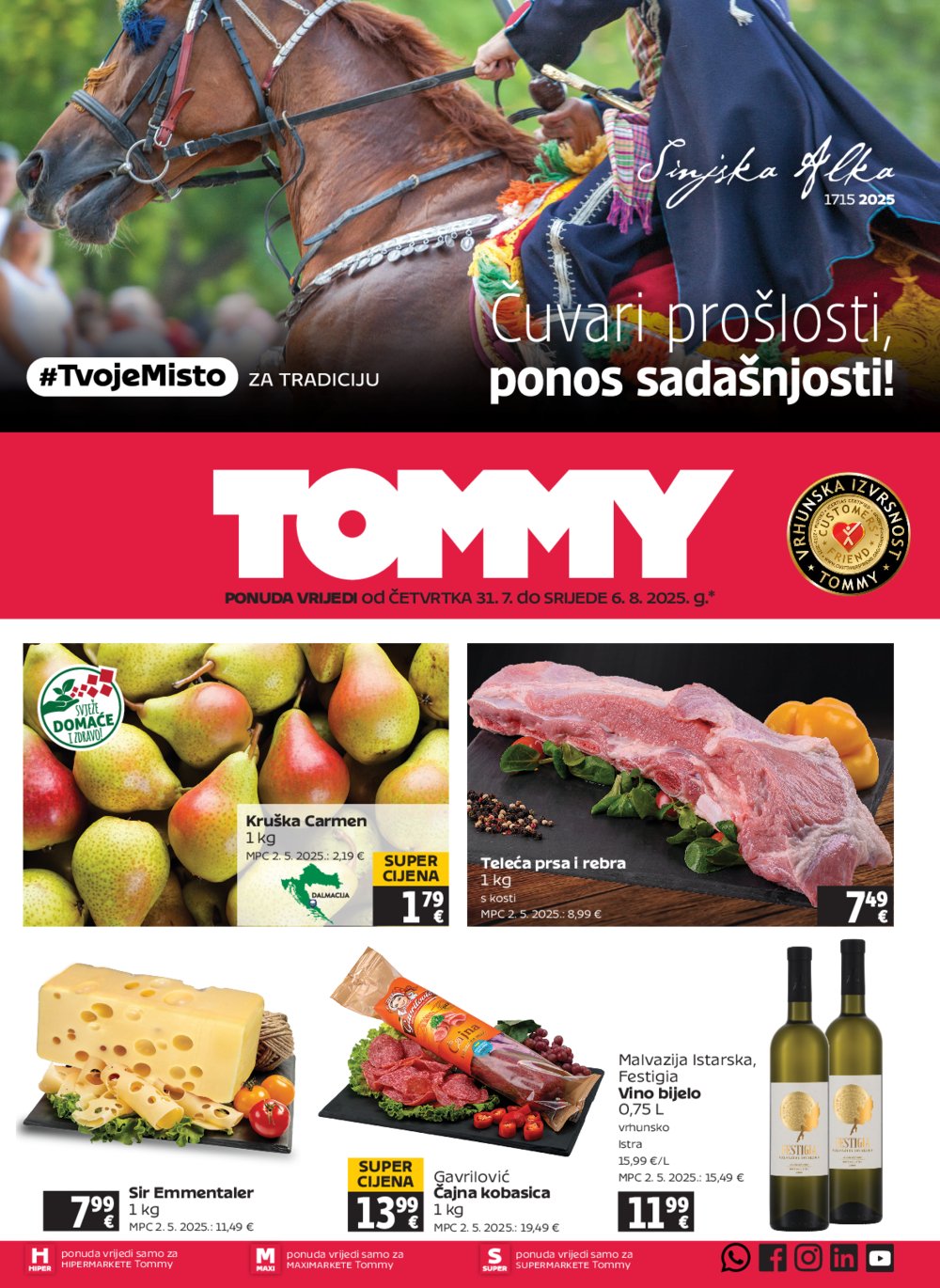 Tommy katalog Akcija 31.07.-6.8.2025.