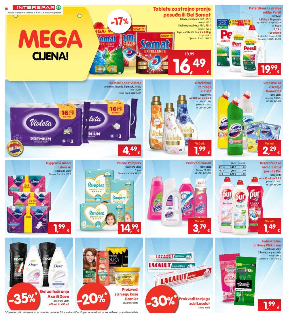 INTERSPAR katalog akcija 06.08.-12.08.2025.