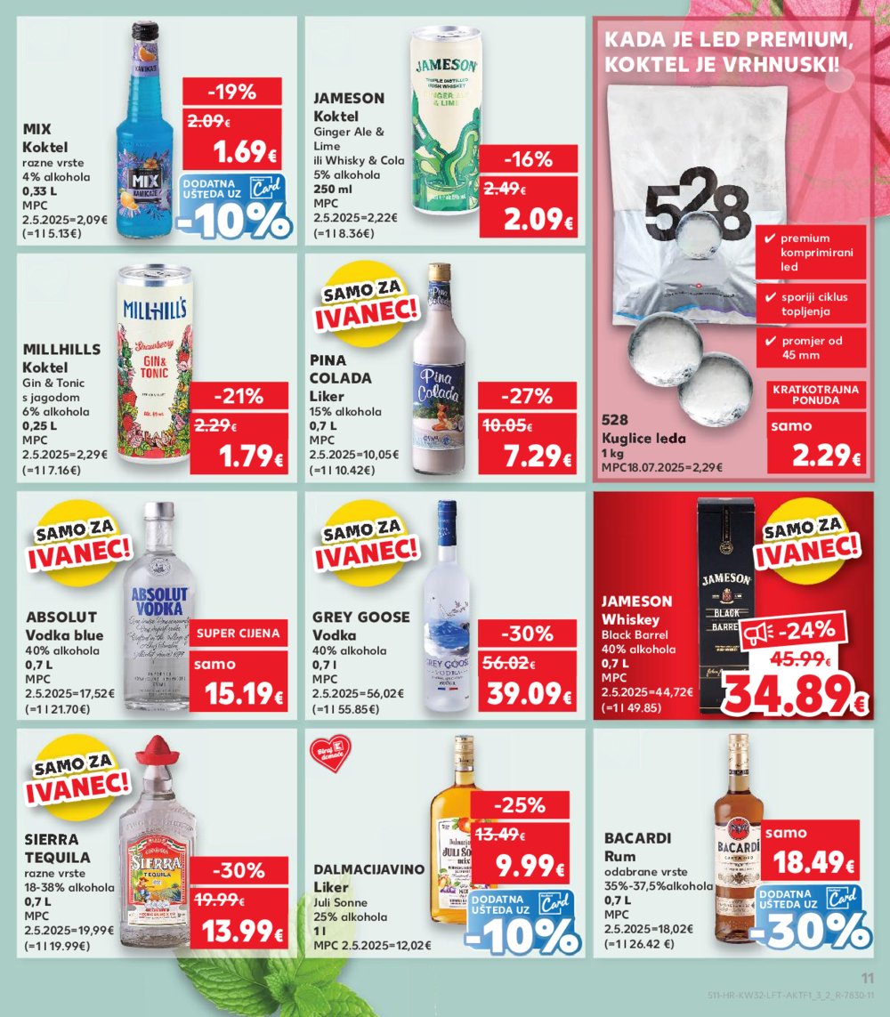 Kaufland katalog Akcija 06.08.-12.08.2025. Ivanec
