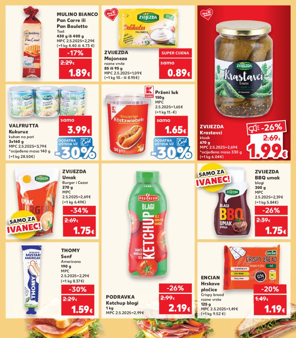 Kaufland katalog Akcija 06.08.-12.08.2025. Ivanec