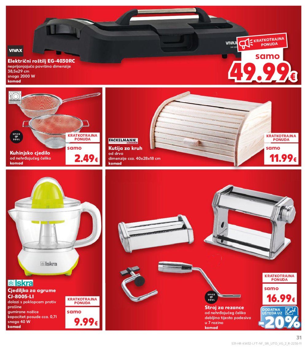 Kaufland katalog Akcija 06.08.-12.08.2025. Ivanec