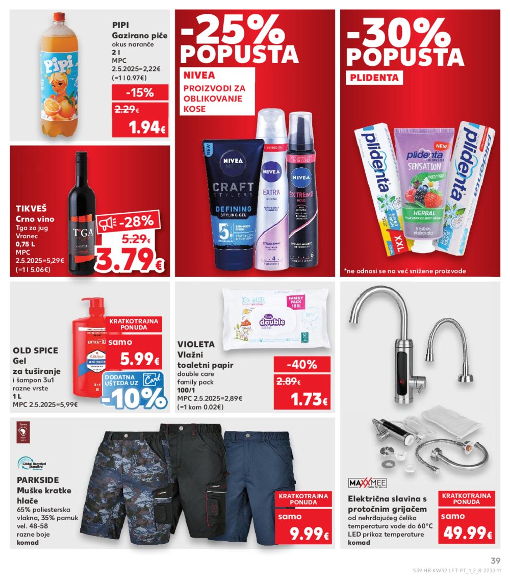 Kaufland katalog Akcija 06.08.-12.08.2025. Ivanec