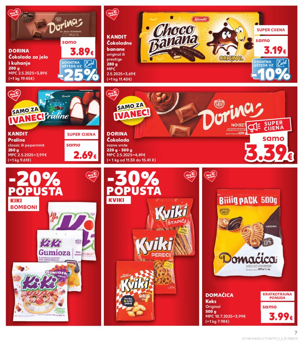 Kaufland katalog Akcija 06.08.-12.08.2025. Ivanec