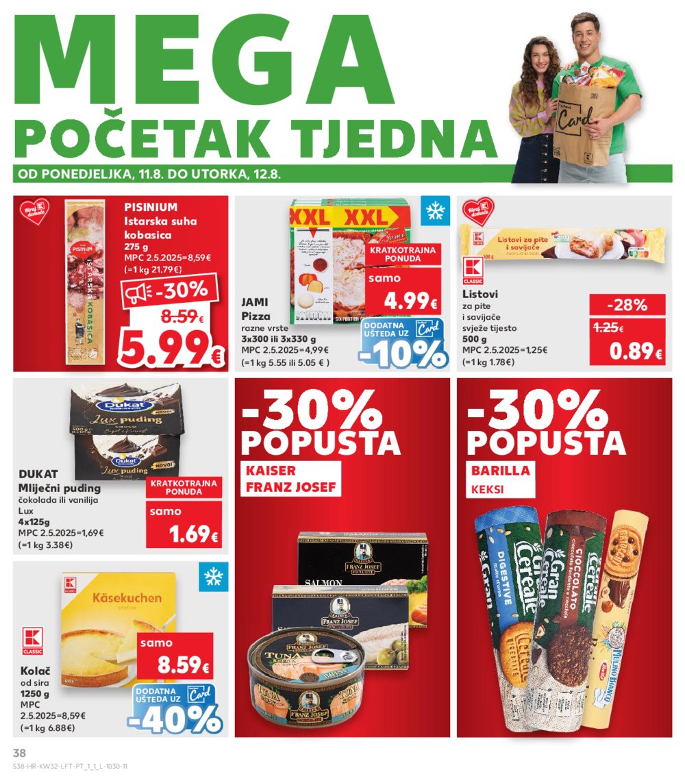 Kaufland katalog Akcija 06.08.-12.08.2025. Split