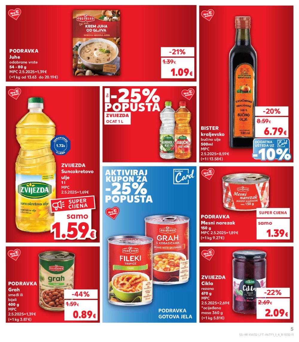 Kaufland katalog Akcija 06.08.-12.08.2025. Split