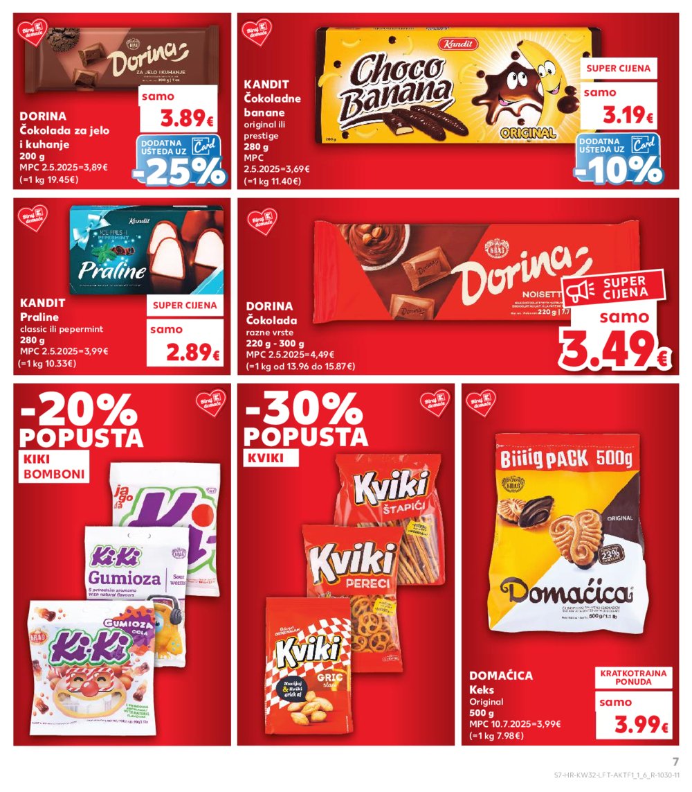 Kaufland katalog Akcija 06.08.-12.08.2025. Split