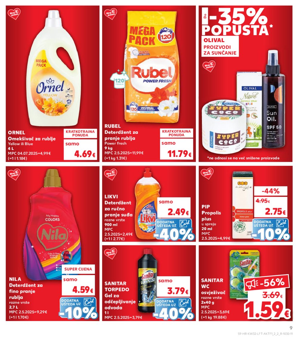 Kaufland katalog Akcija 06.08.-12.08.2025. Split