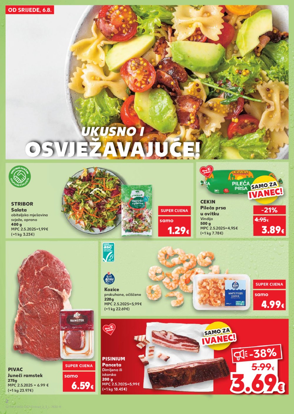 Kaufland katalog Kaufland marke 06.08.-12.08.2025. Ivanec