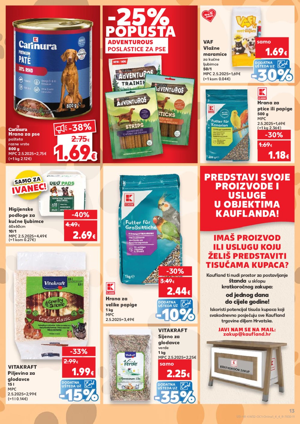 Kaufland katalog Kaufland marke 06.08.-12.08.2025. Ivanec