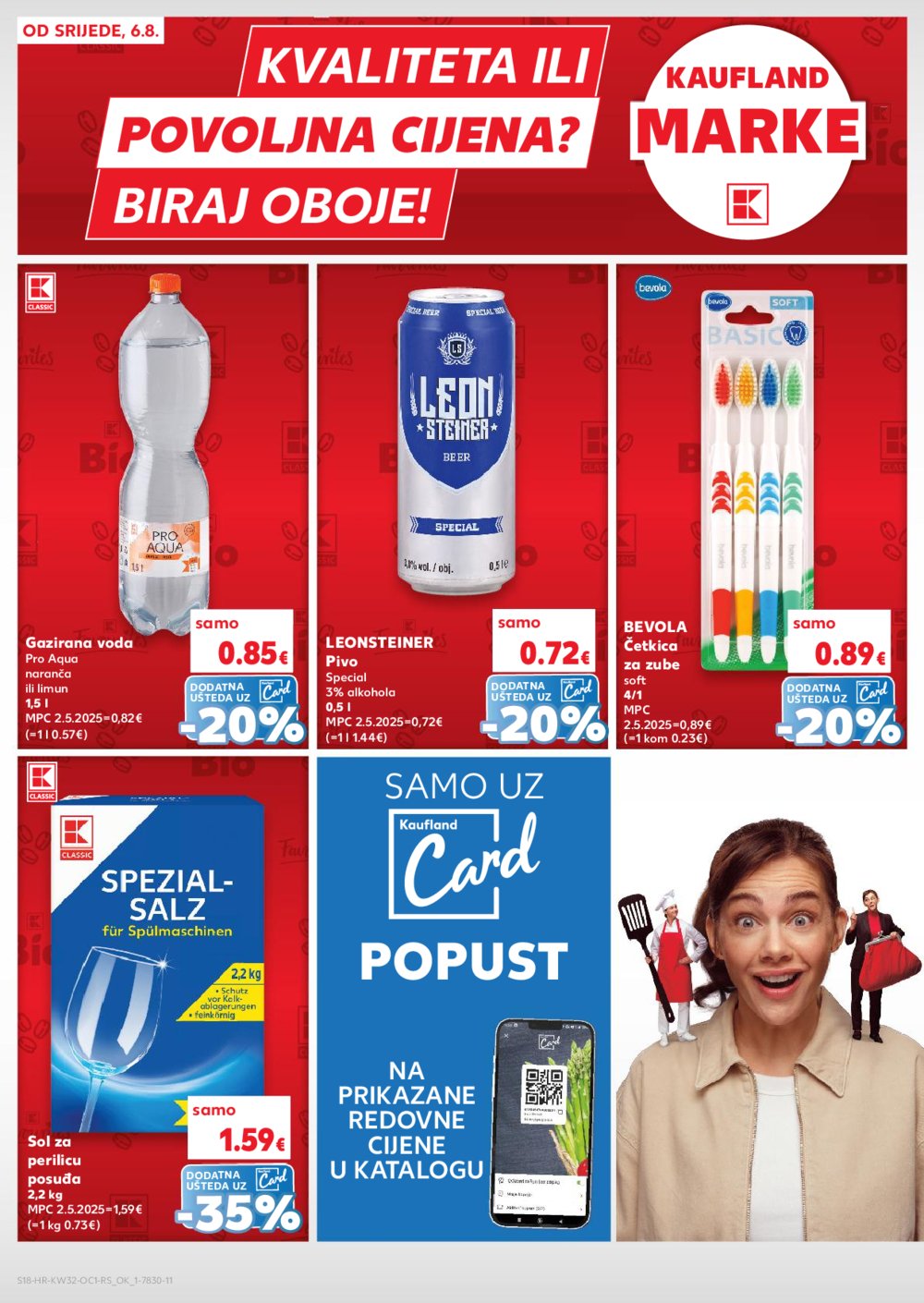 Kaufland katalog Kaufland marke 06.08.-12.08.2025. Ivanec