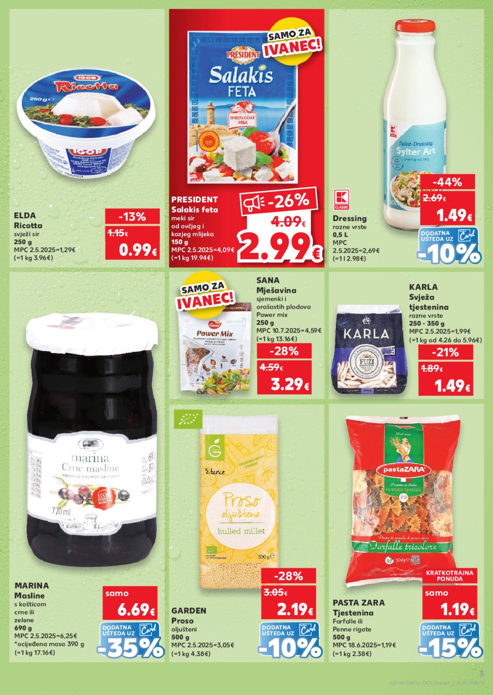 Kaufland katalog Kaufland marke 06.08.-12.08.2025. Ivanec