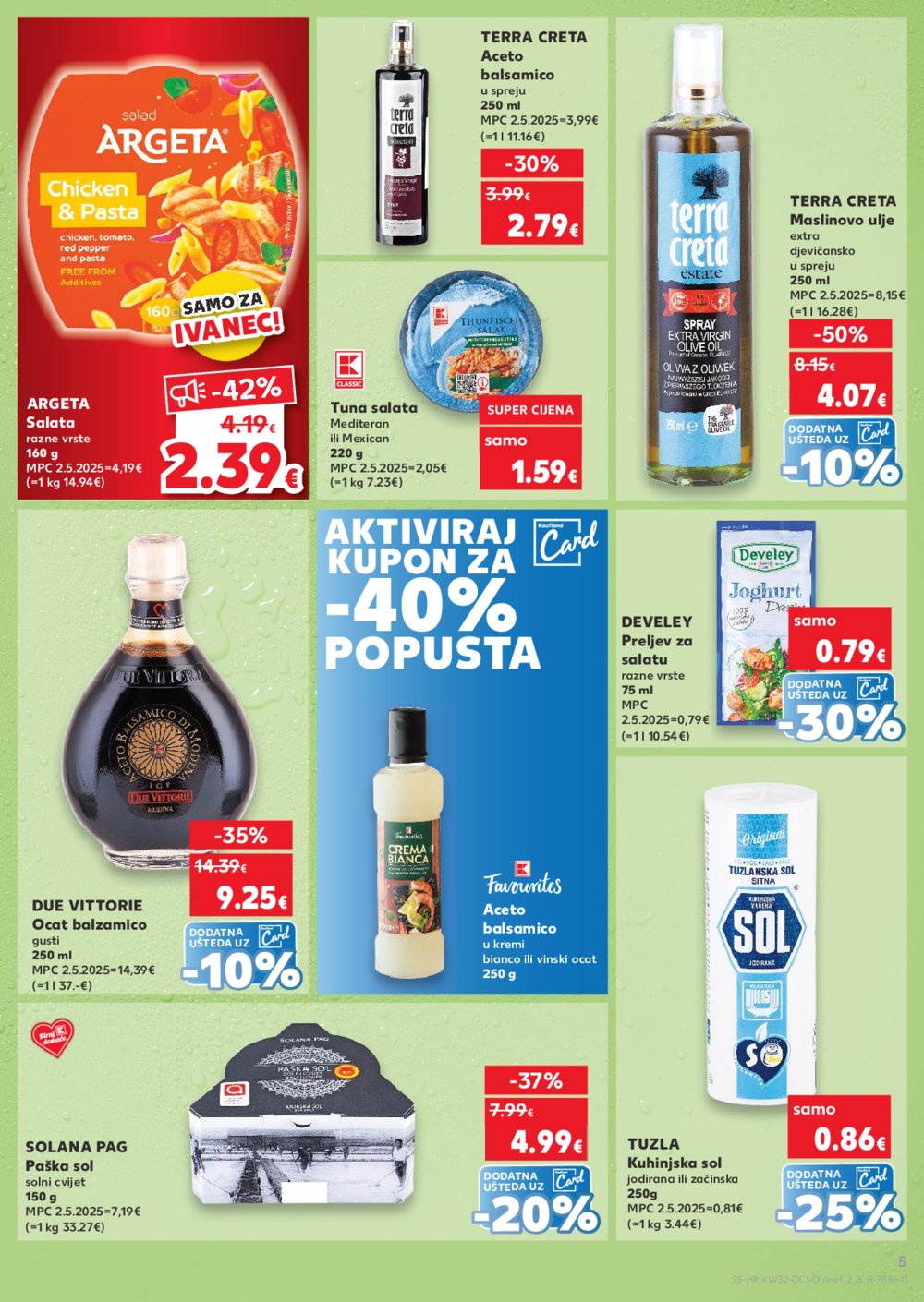 Kaufland katalog Kaufland marke 06.08.-12.08.2025. Ivanec
