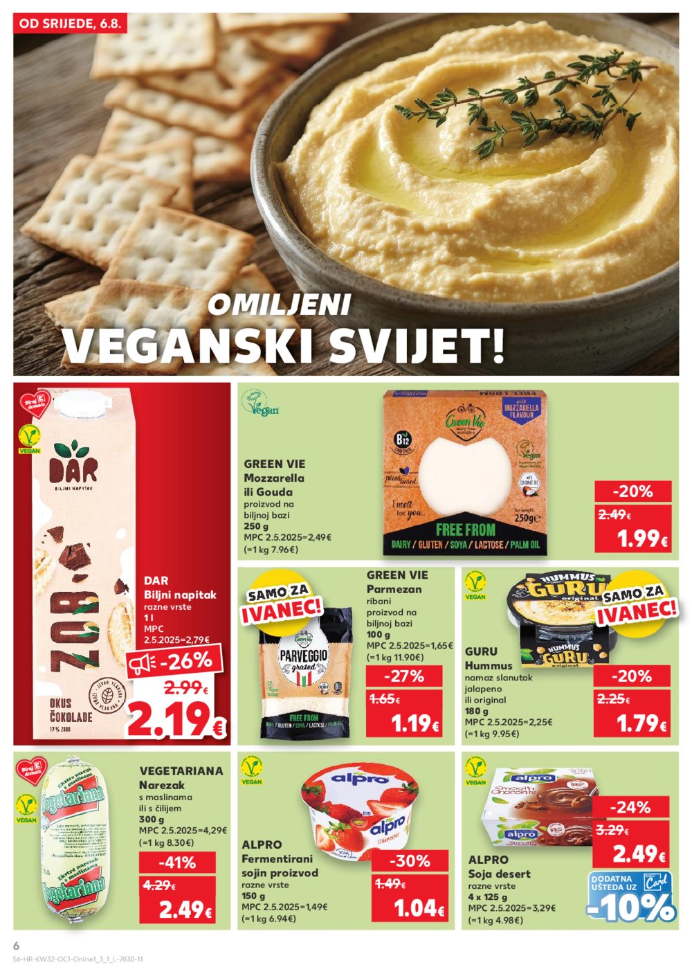 Kaufland katalog Kaufland marke 06.08.-12.08.2025. Ivanec