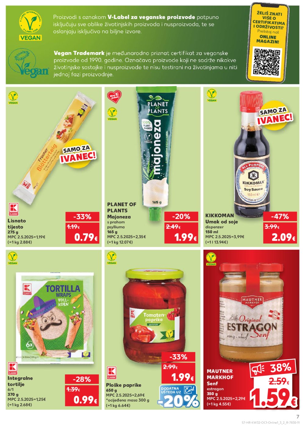 Kaufland katalog Kaufland marke 06.08.-12.08.2025. Ivanec