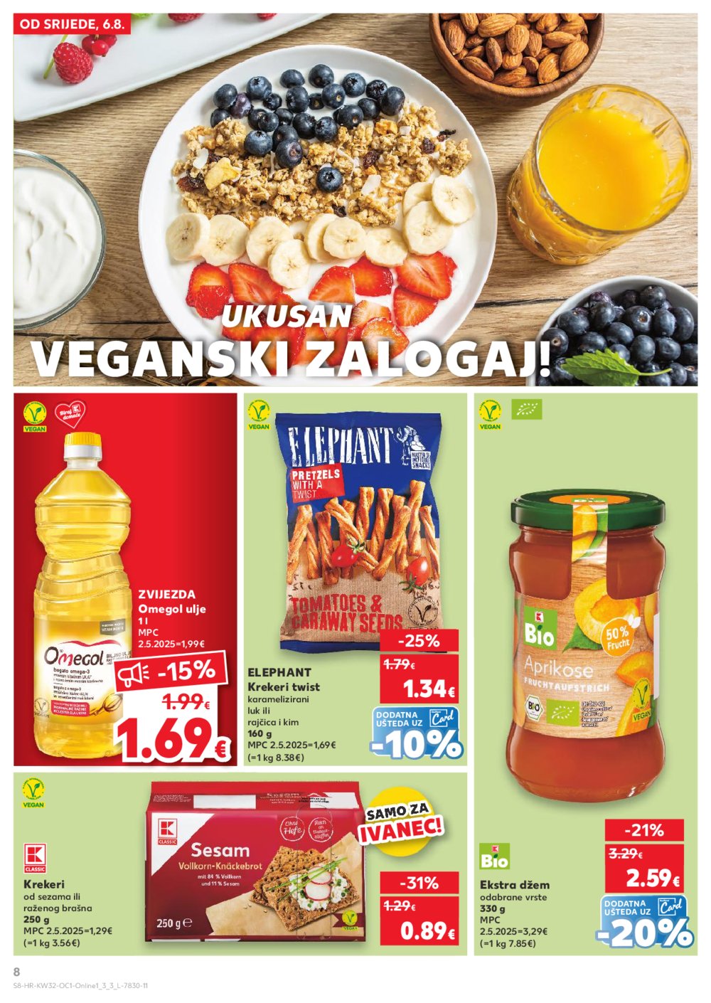 Kaufland katalog Kaufland marke 06.08.-12.08.2025. Ivanec