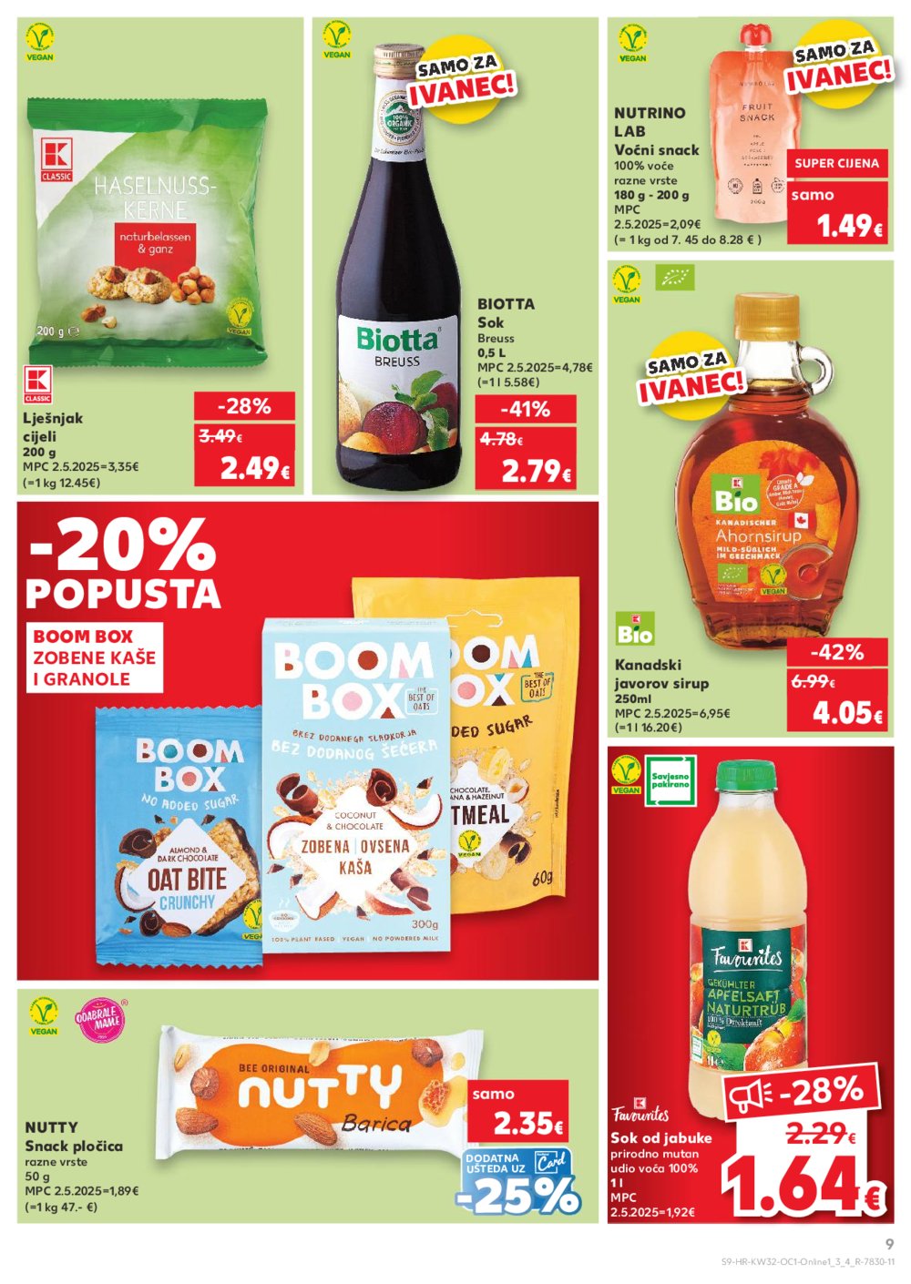 Kaufland katalog Kaufland marke 06.08.-12.08.2025. Ivanec