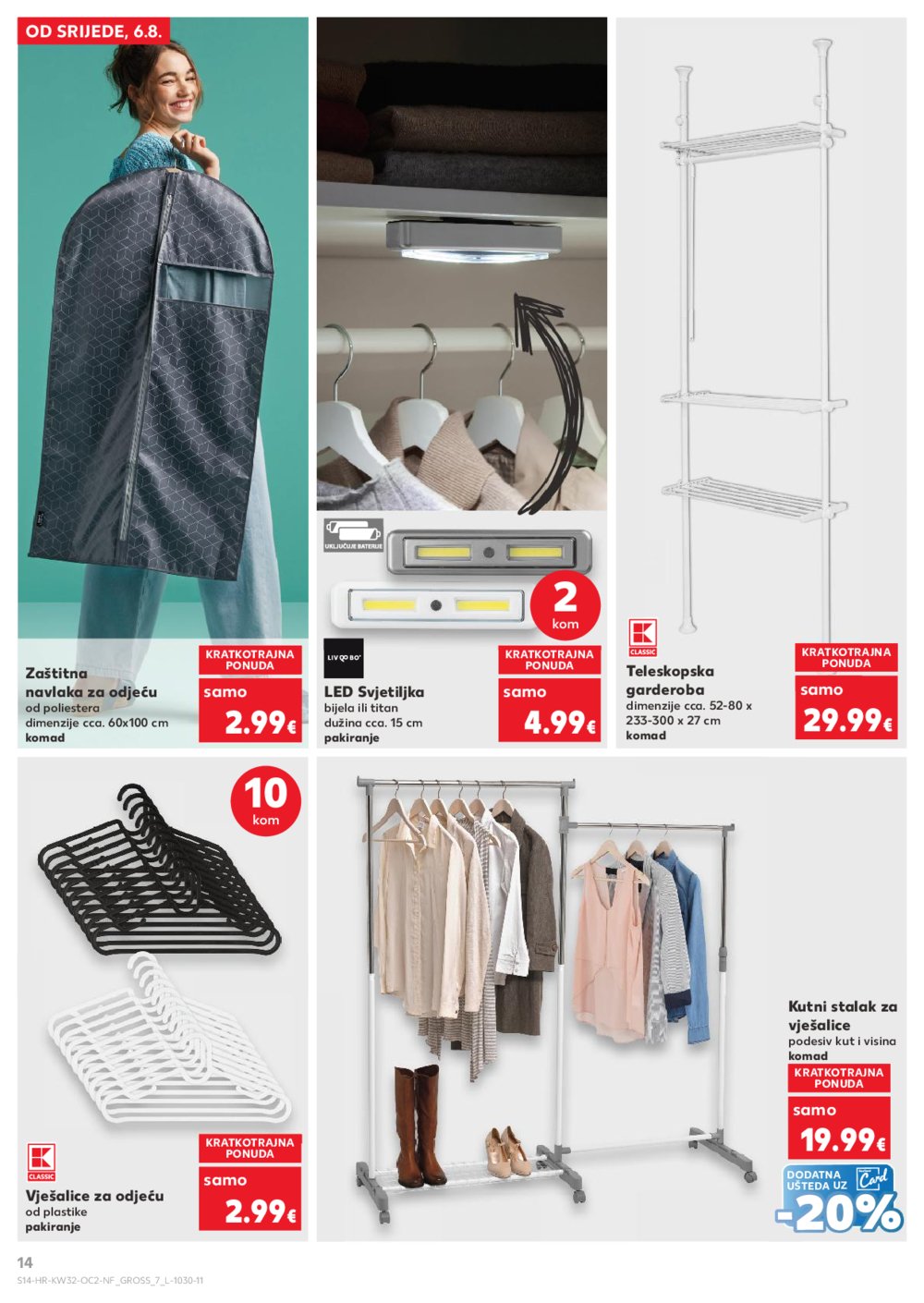Kaufland katalog Neprehrambenih proizvoda 06.08.-12.08.2025. Odabrane poslovnice