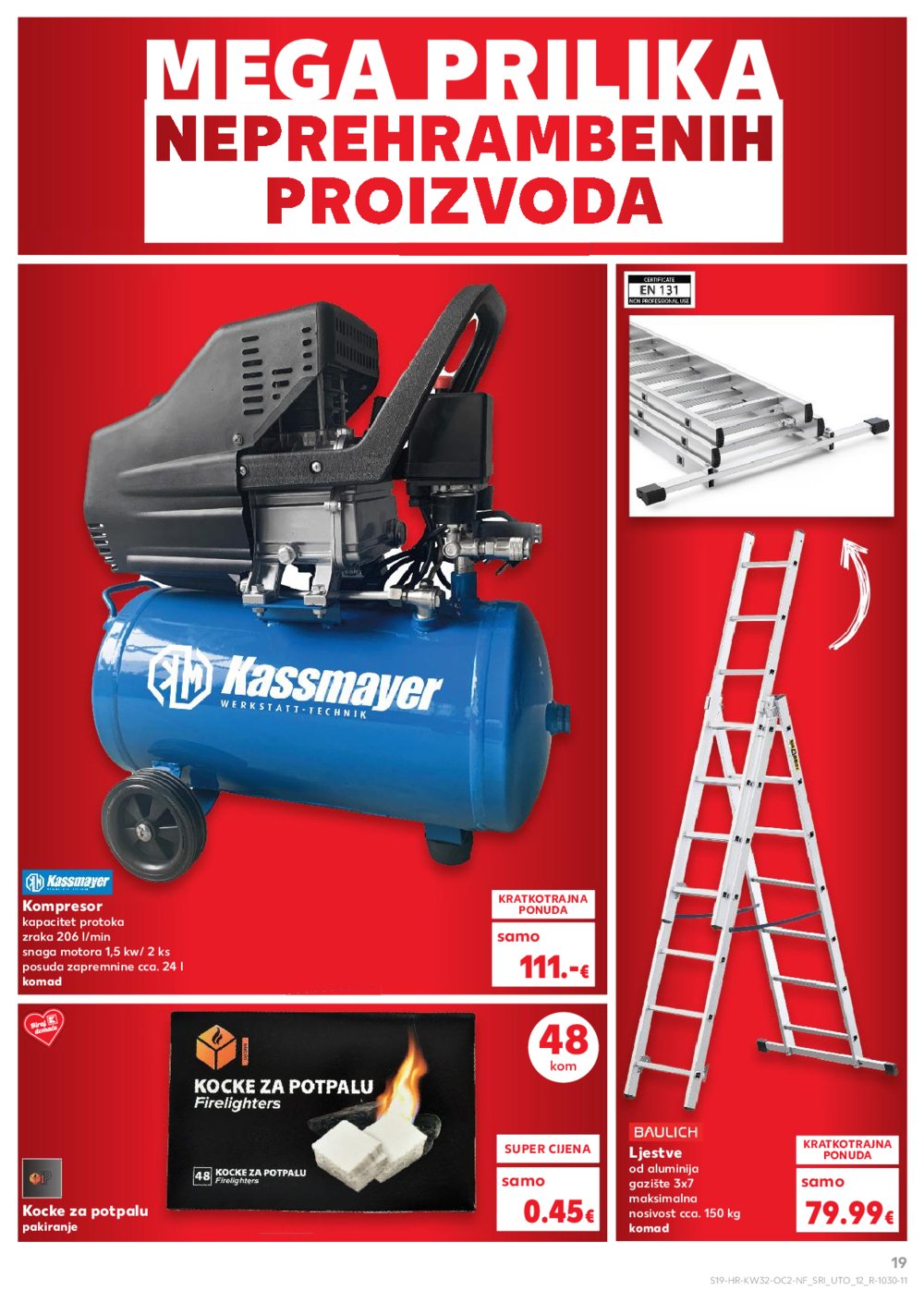 Kaufland katalog Neprehrambenih proizvoda 06.08.-12.08.2025. Odabrane poslovnice