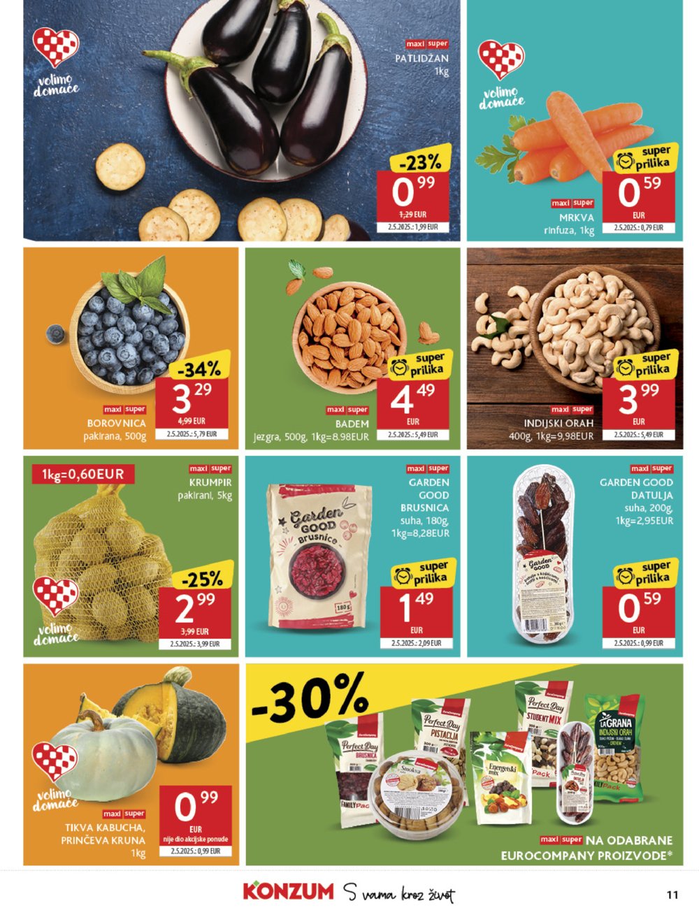 Konzum katalog akcija 06.08.-12.08.2025.