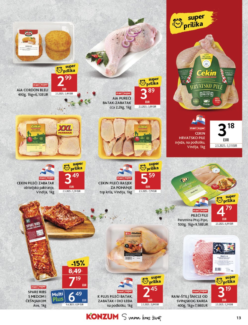 Konzum katalog akcija 06.08.-12.08.2025.