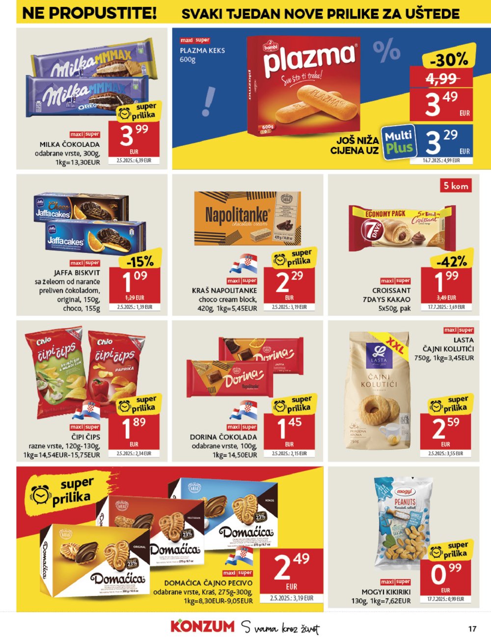 Konzum katalog akcija 06.08.-12.08.2025.