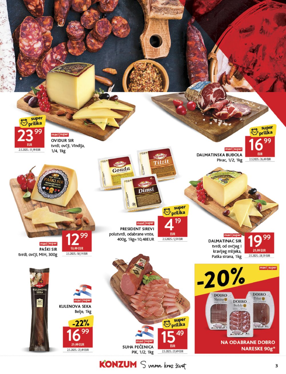 Konzum katalog akcija 06.08.-12.08.2025.