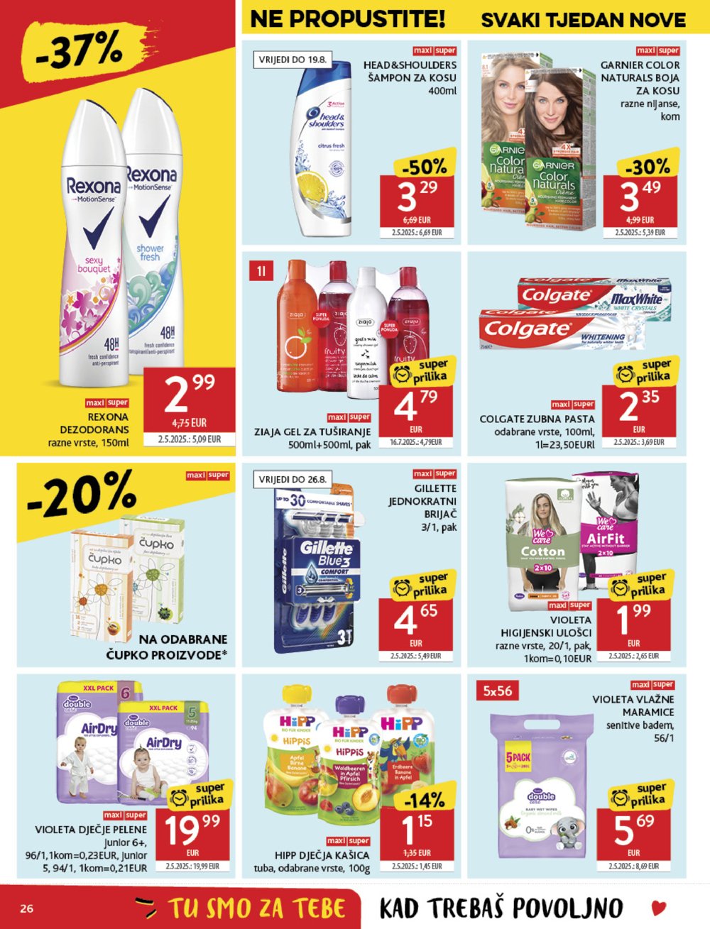 Konzum katalog akcija 06.08.-12.08.2025.
