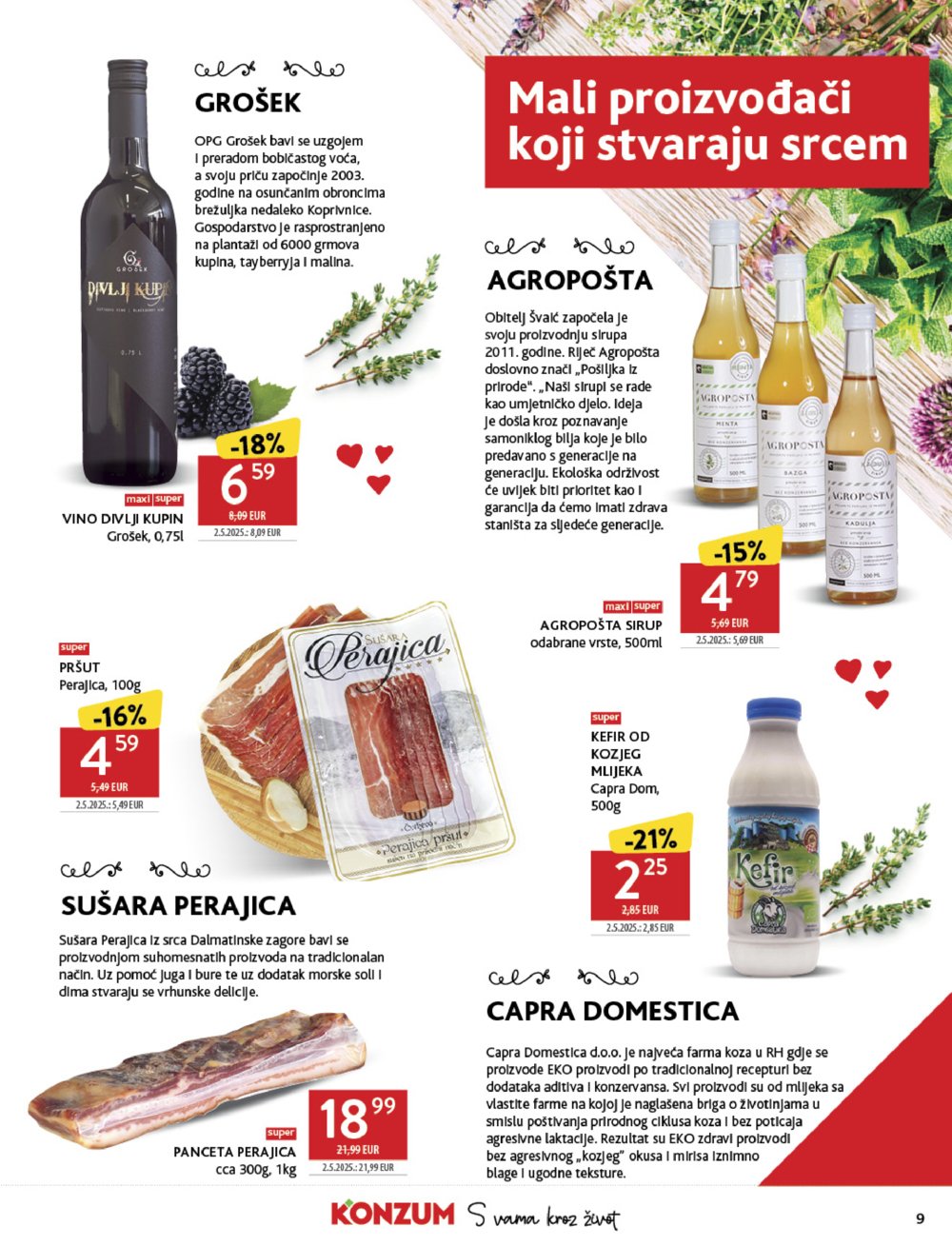 Konzum katalog akcija 06.08.-12.08.2025.