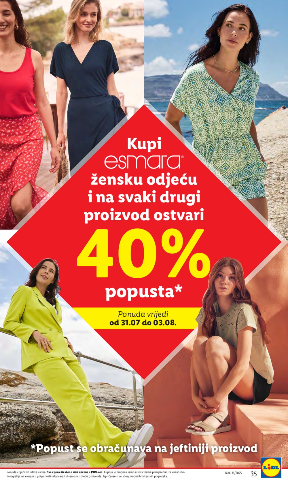 Lidl katalog Super ponuda od četvrtka 31.07. - 03.08.2025.