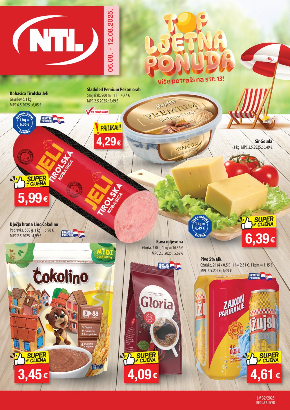 NTL katalog Akcija 06.08.-12.08.2025. Sjever