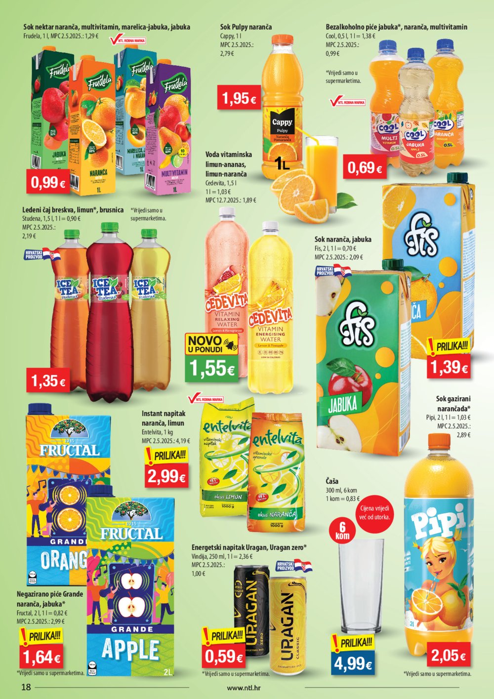 NTL katalog Akcija 06.08.-12.08.2025. Sjever