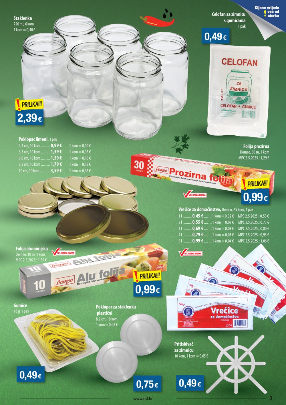 NTL katalog Akcija 06.08.-12.08.2025. Sjever