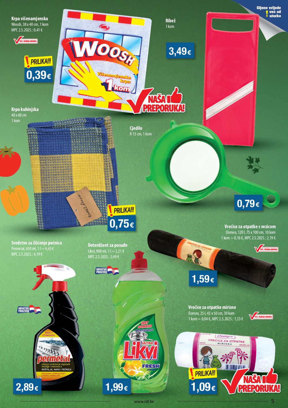NTL katalog Akcija 06.08.-12.08.2025. Sjever