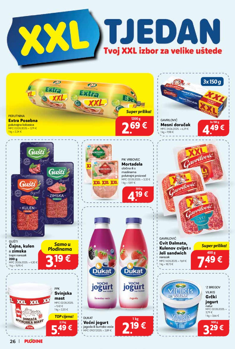 Plodine katalog akcija 06.08.-12.08.2025.