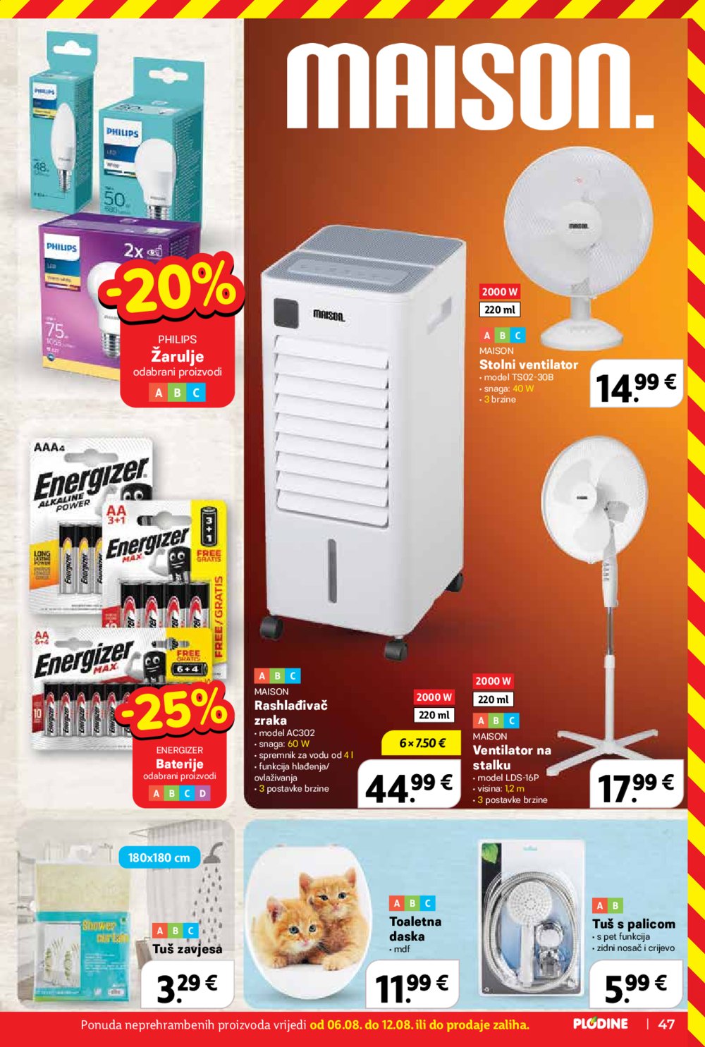 Plodine katalog akcija 06.08.-12.08.2025.