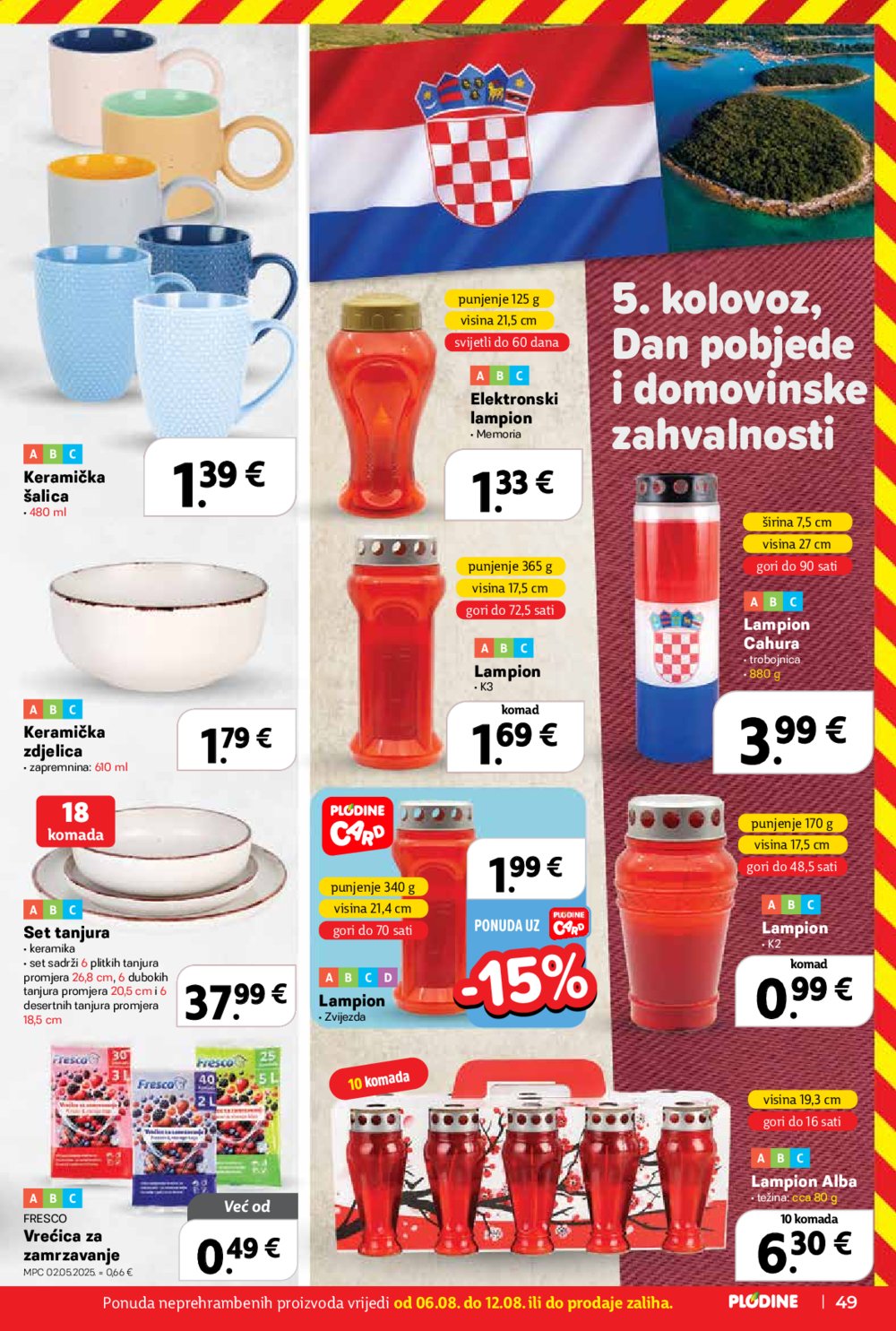 Plodine katalog akcija 06.08.-12.08.2025.