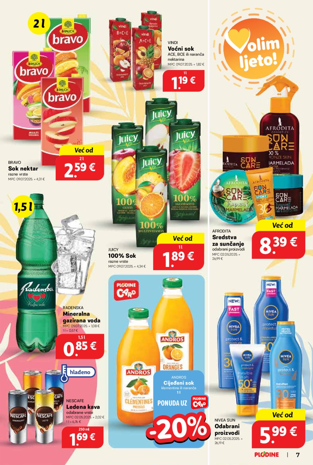 Plodine katalog akcija 06.08.-12.08.2025.