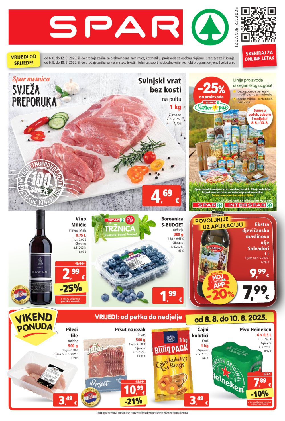 SPAR katalog Akcija 06.08.-12.08.2025.