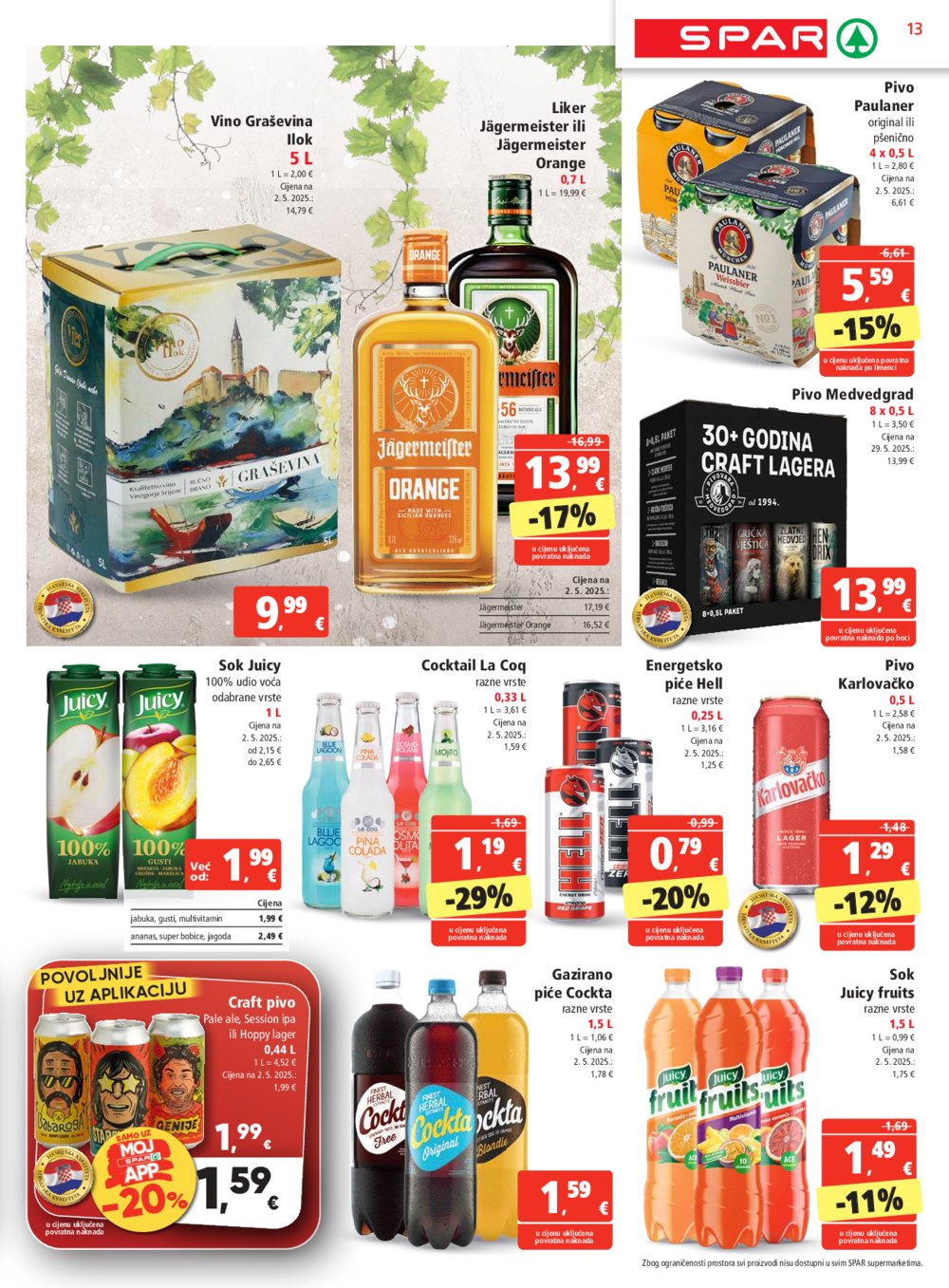 SPAR katalog Akcija 06.08.-12.08.2025.